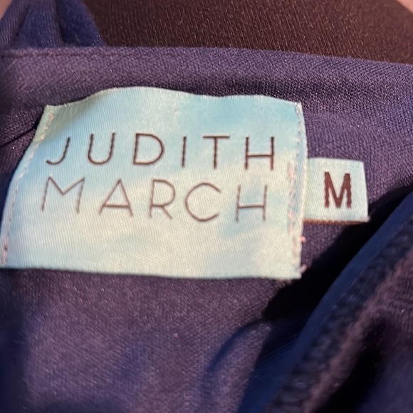 Vintage JUDITH MARCH SHIFT DRESS WITH TASSELS ON CUFFS .made In USA Size M - Picture 7 of 8